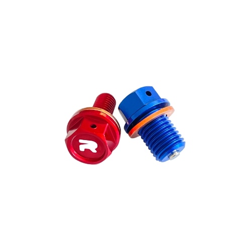 Bouchon de vidange magnétique Yamaha YZ 450 F (06-26) rouge DS89.1006R