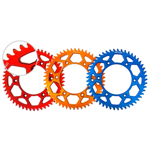 Couronne arrière NRTeam Ergal Husaberg 300 TE (11-14) 52 dents bleu DS40.0897EB.52