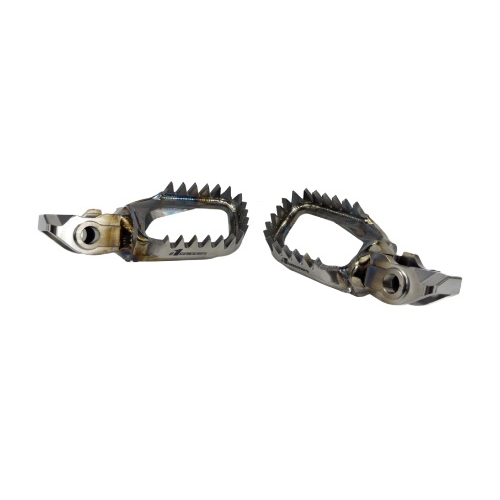 Repose-pieds en titane KTM 150 EXC (24-25) reculés et abaissés OFP-T01-5D5B