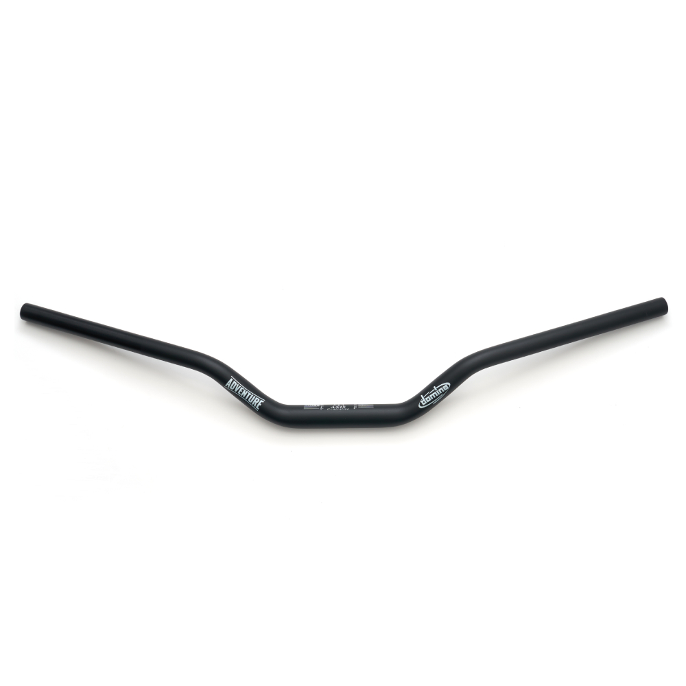 Guidon 28.6 mm Adventure cintrage haut noir Domino 0509.94.10