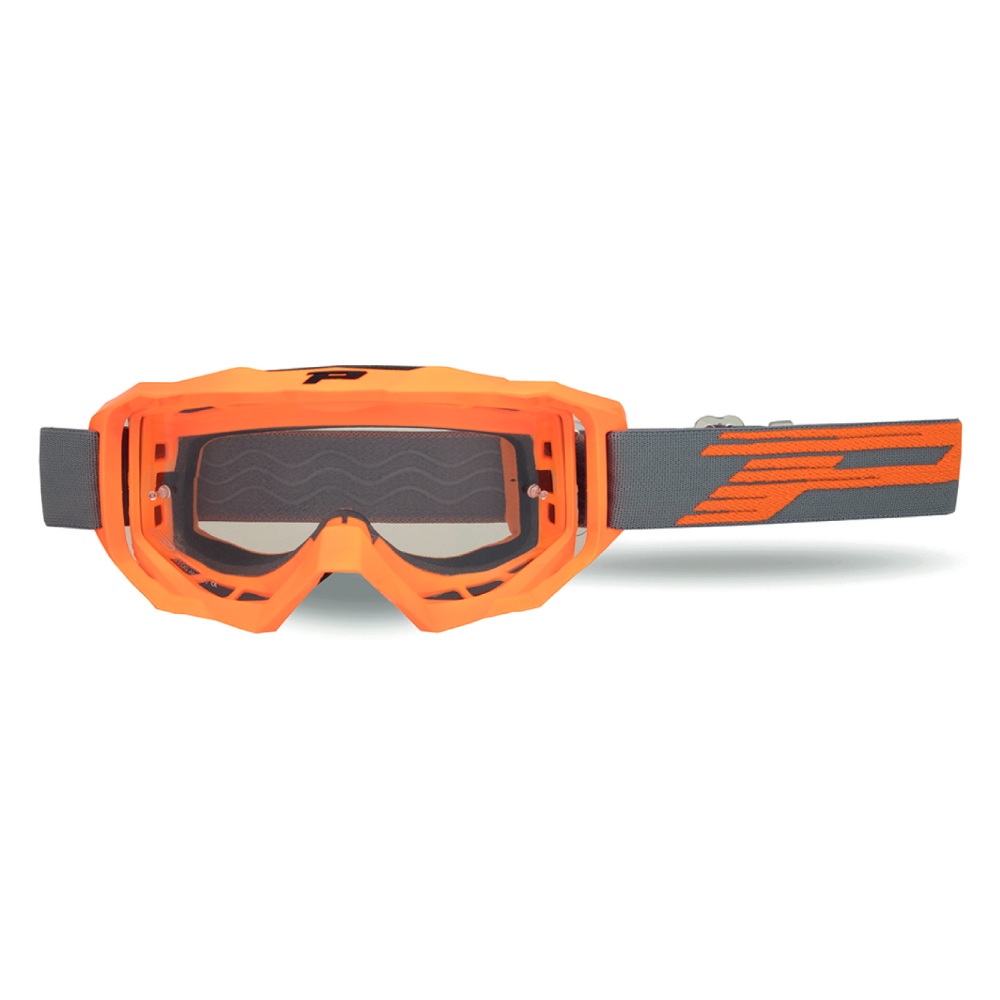 Masque Pro Grip Venom - Orange écran transparent
