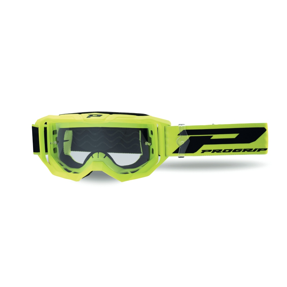 Masque Pro Grip Vision Go - Jaune écran transparent