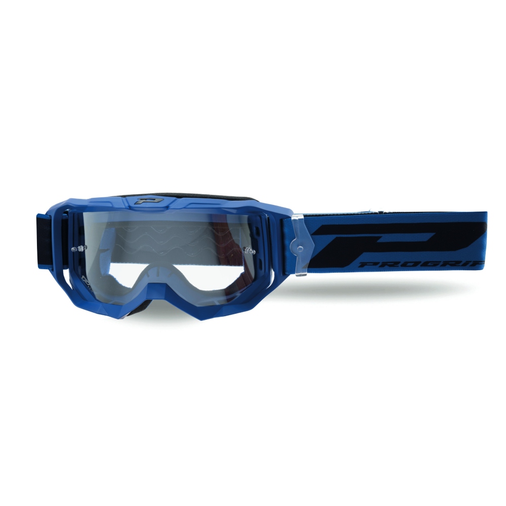 Masque Pro Grip Vision Go - Bleu écran transparent