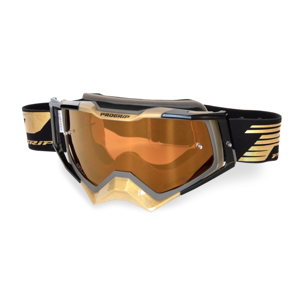 Masque Pro Grip Rapid - Gris Or Noir écran miroir or