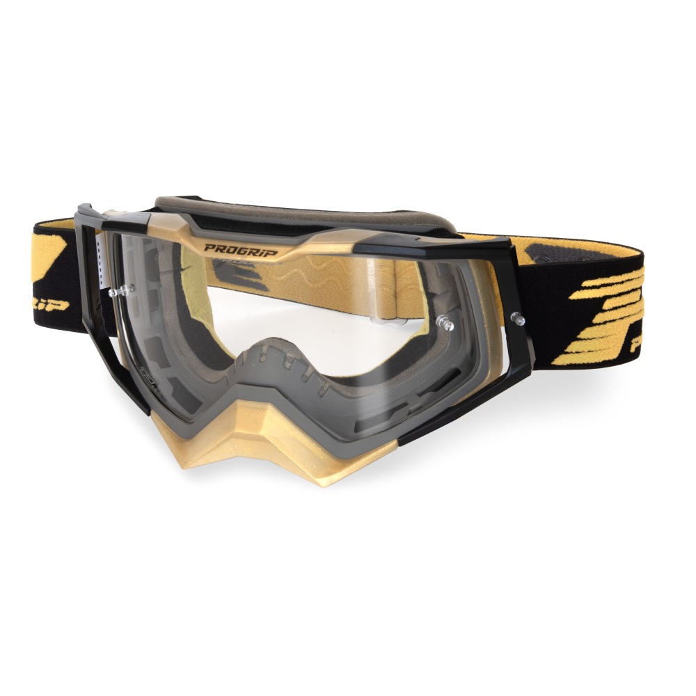 Masque Pro Grip Rapid - Gris Or Noir écran transparent