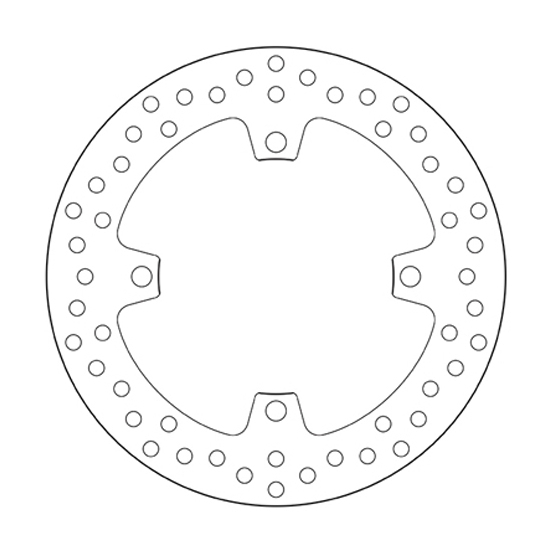 Disque de frein Brembo Serie Oro Suzuki RMZ 250 (07-25) arrière 68B40788