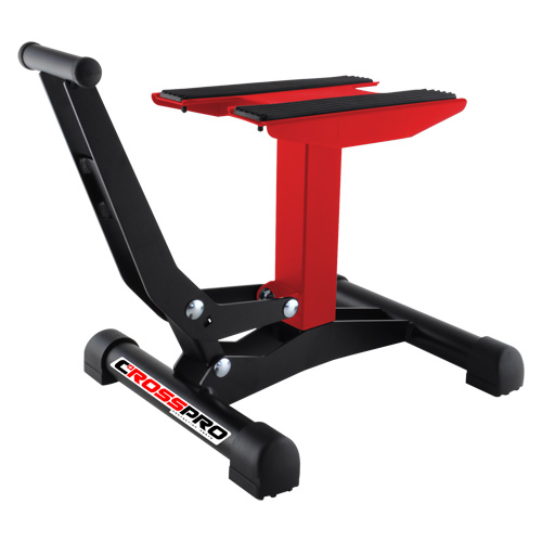 Béquille lève-moto CrossPro rouge
