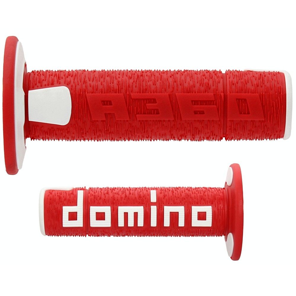 Paire de poignées Domino A360 - rouge blanc A3604246A7