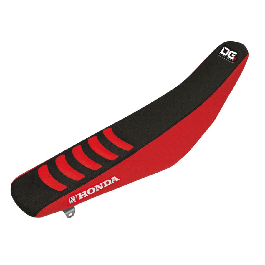Housse de selle Blackbird Honda CRF 250 R (10-13) DG3 noir e rouge BL-1145H