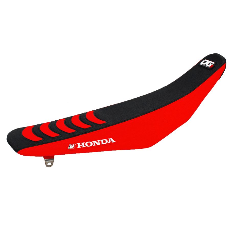 Housse de selle Blackbird Honda CRF 250 R (14-17) DG3 noir e rouge BL-1147H