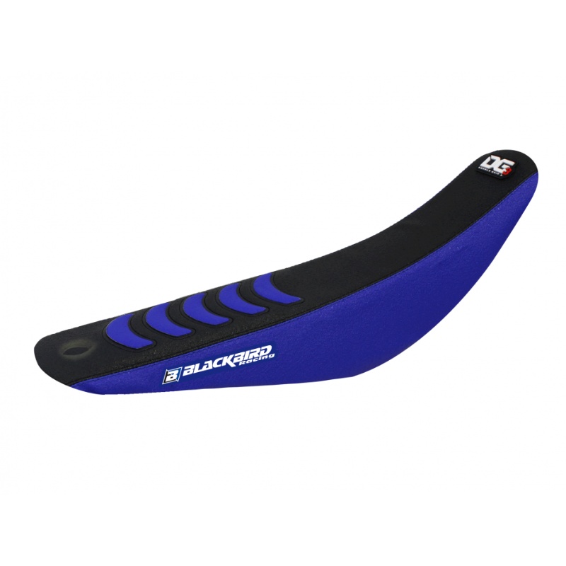 Housse de selle Blackbird Yamaha YZ 85 (22-25) DG3 noir e bleu BL-1252H