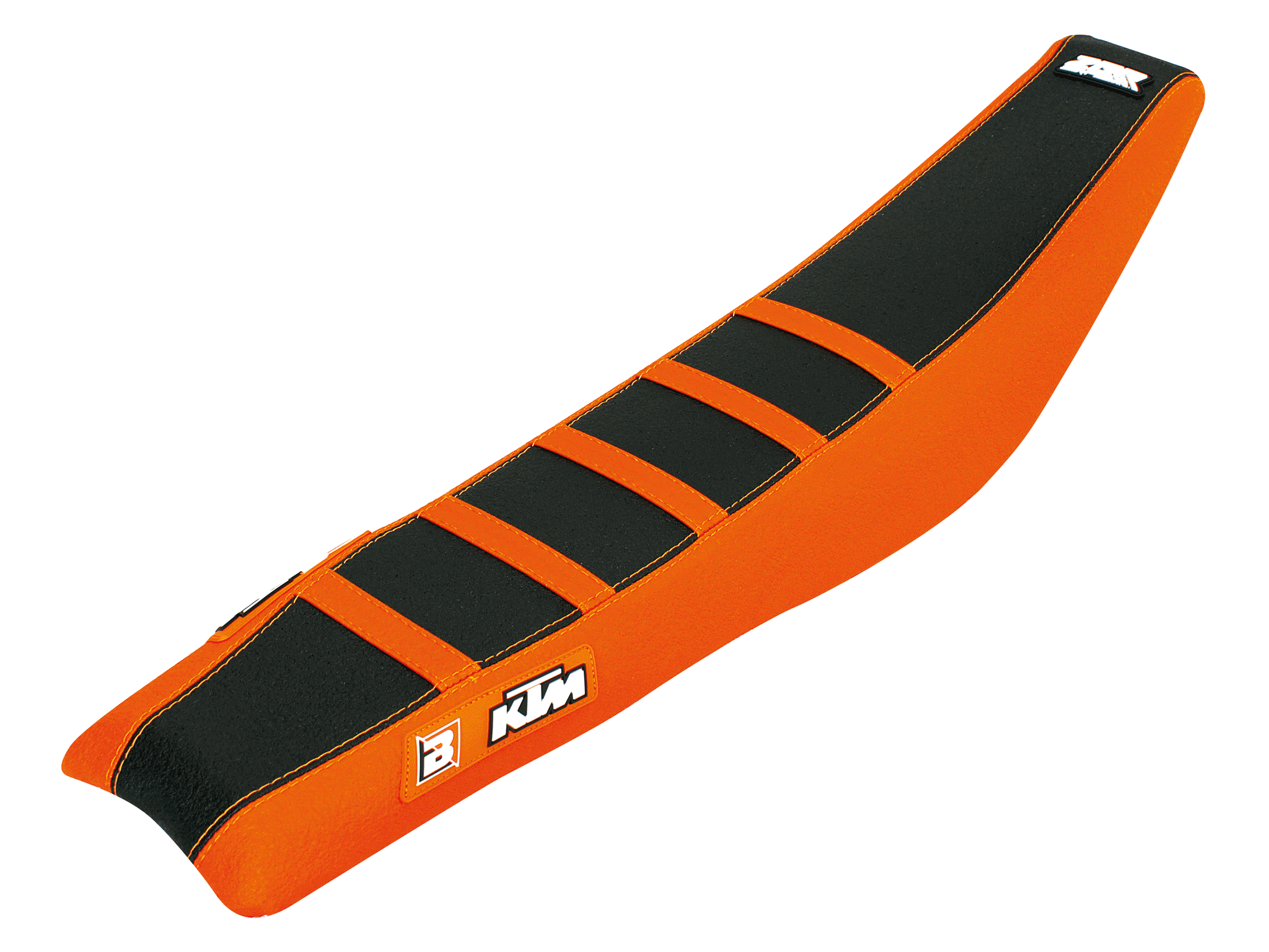 Housse de selle Blackbird KTM 125 XC-W (17-19) zebra noir e orange BL-1524Z