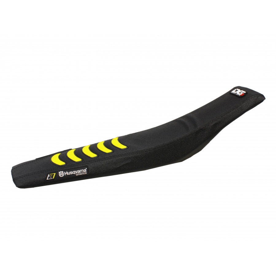 Housse de selle Blackbird Husqvarna 250 FE (17-19) DG3 noir e jaune BL-1622H