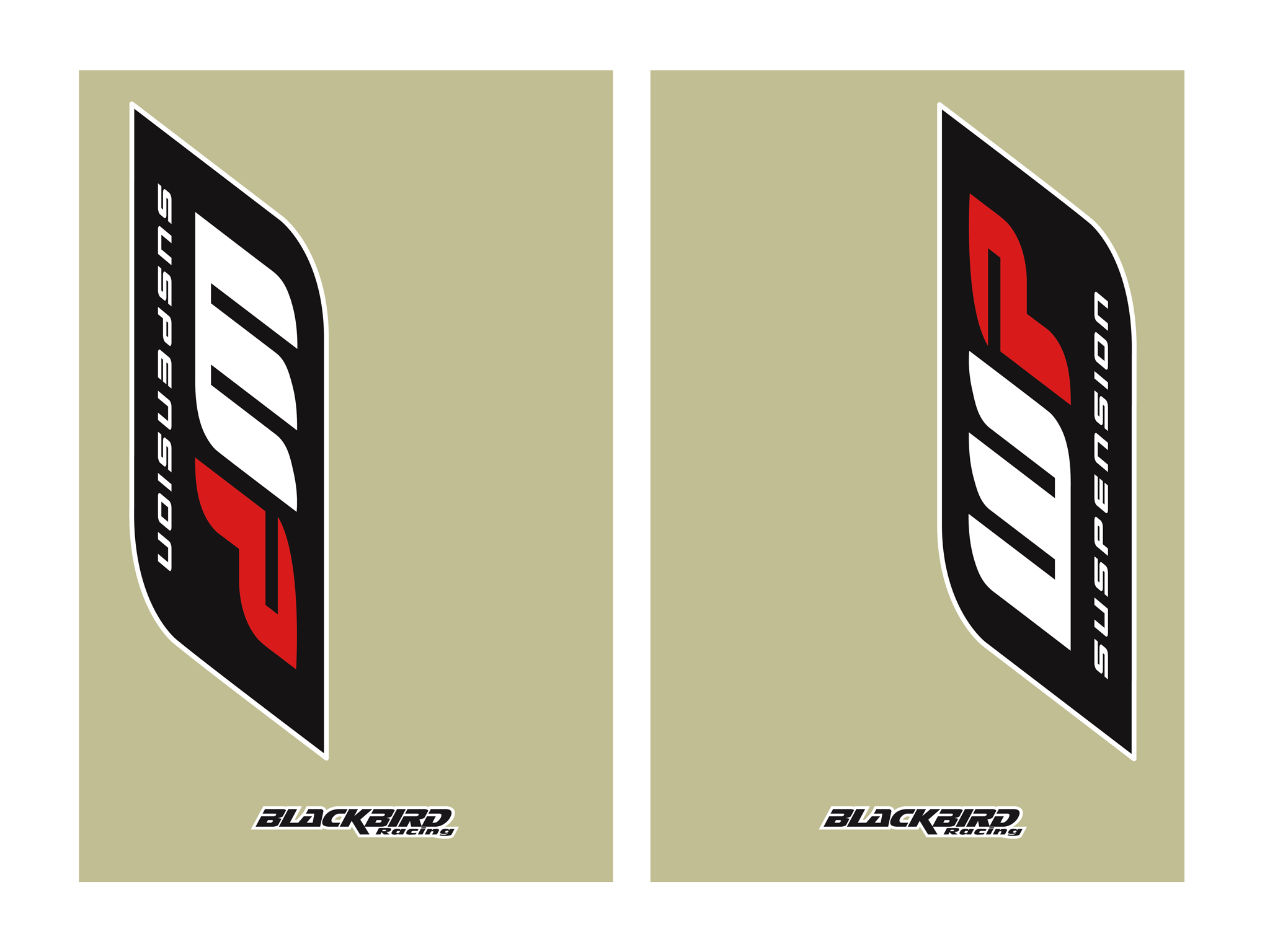 Kit autocollants fourreaux WP fond transparent