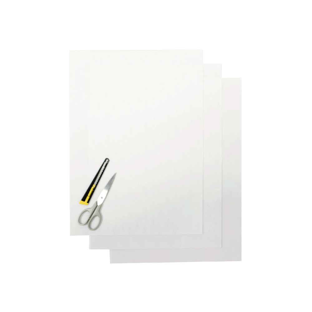 Feuilles adhésives Crystall transparent