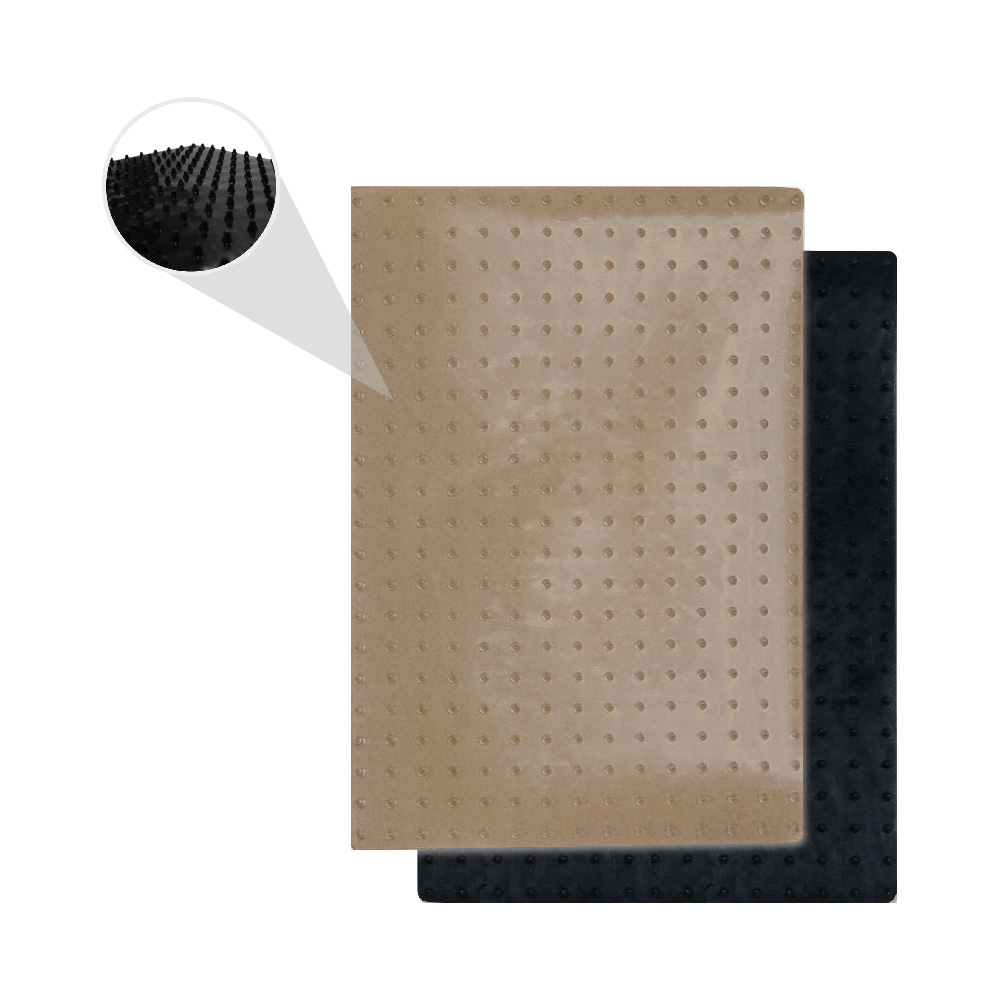 Feuilles adhésives antidérapantes transparentes avec relief BL-5057/80