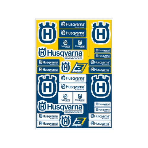 Kit autocollants logos - Husqvarna
