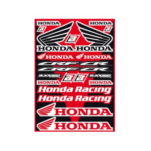 Kit autocollants Crystall universel Blackbird - Honda