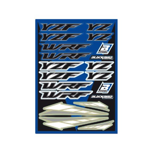 Kit autocollants Crystall universel Blackbird - Yamaha