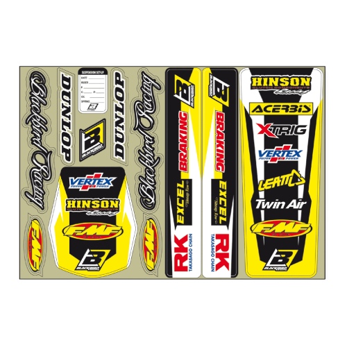 Kit graphique universel - jaune