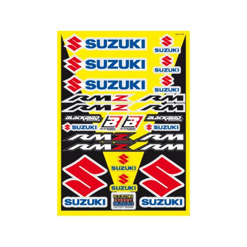 Kit autocollants Crystall universel Blackbird - Suzuki