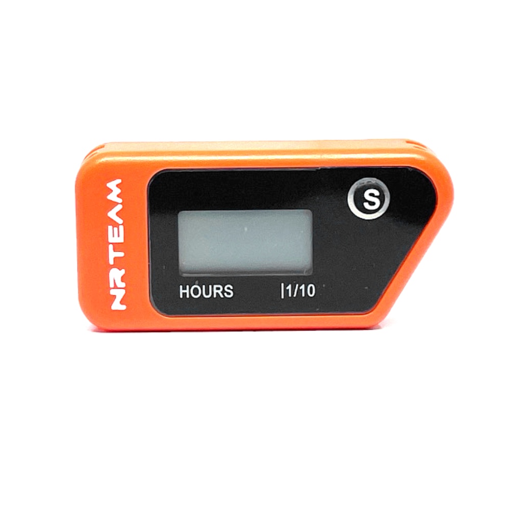 Compteur d’heures sans fil universel orange
