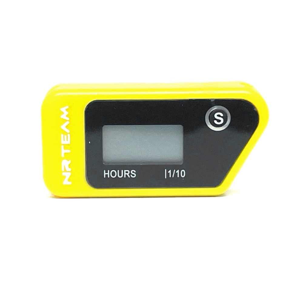 Compteur d’heures sans fil universel jaune
