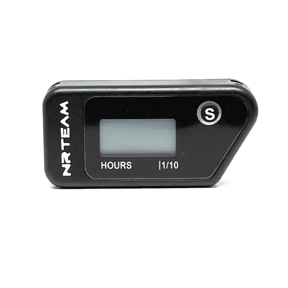 Compteur d’heures sans fil universel noir