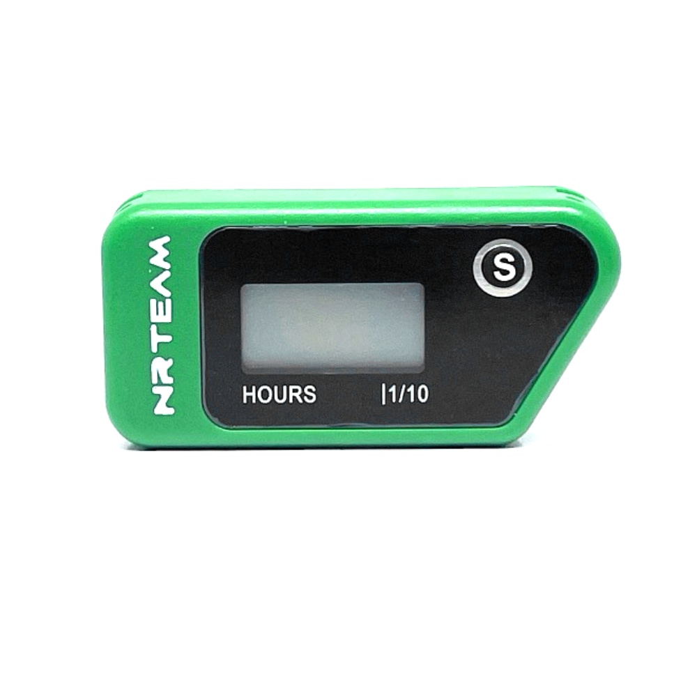Compteur d’heures sans fil universel vert