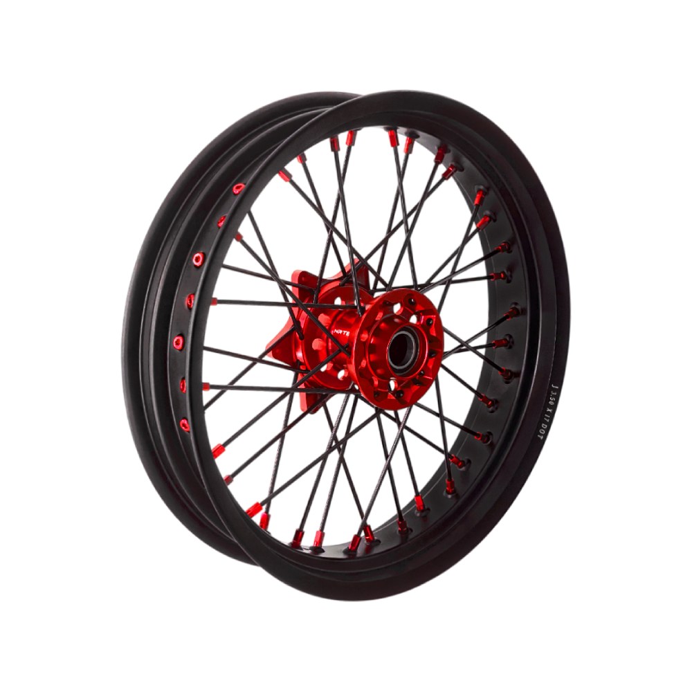 Roue Husaberg 250 TE (11-14) avant 17x3.50 rouge DS50.FM51R
