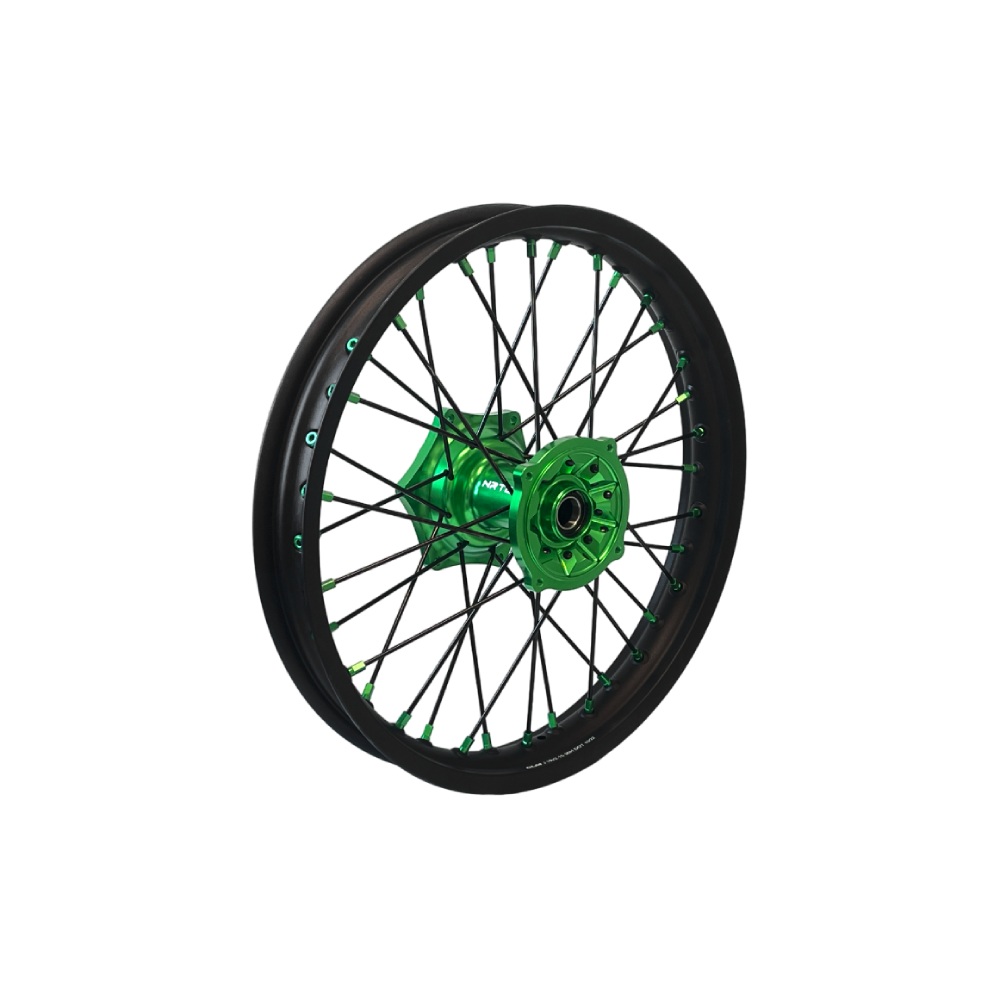 Roue Kawasaki KX 250 (03-08) arrière 19x2.15 vert DS50.RB21V