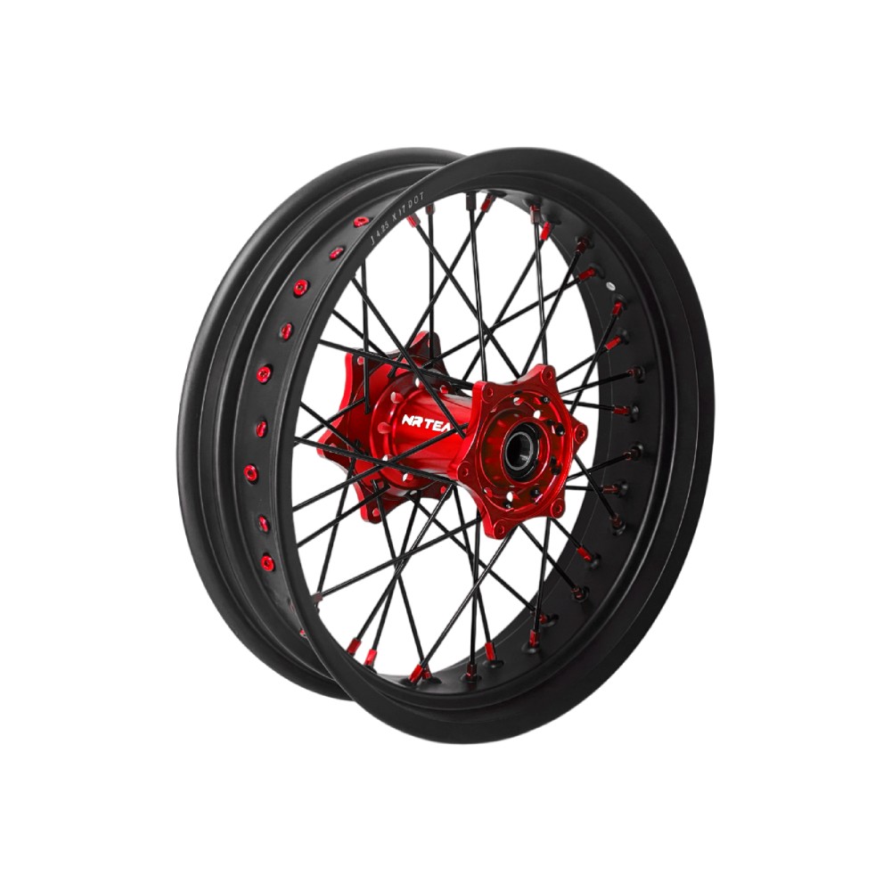 Roue Husaberg 390 FE (10-12) arrière 17x4.25 rouge DS50.RM51R
