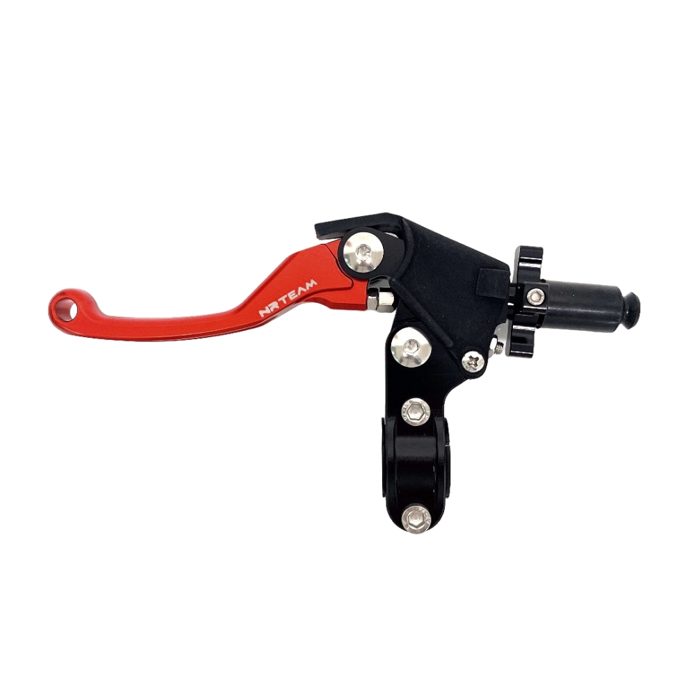 Support de levier d’embrayage universel + levier CNC incassable rouge DS70.1000R