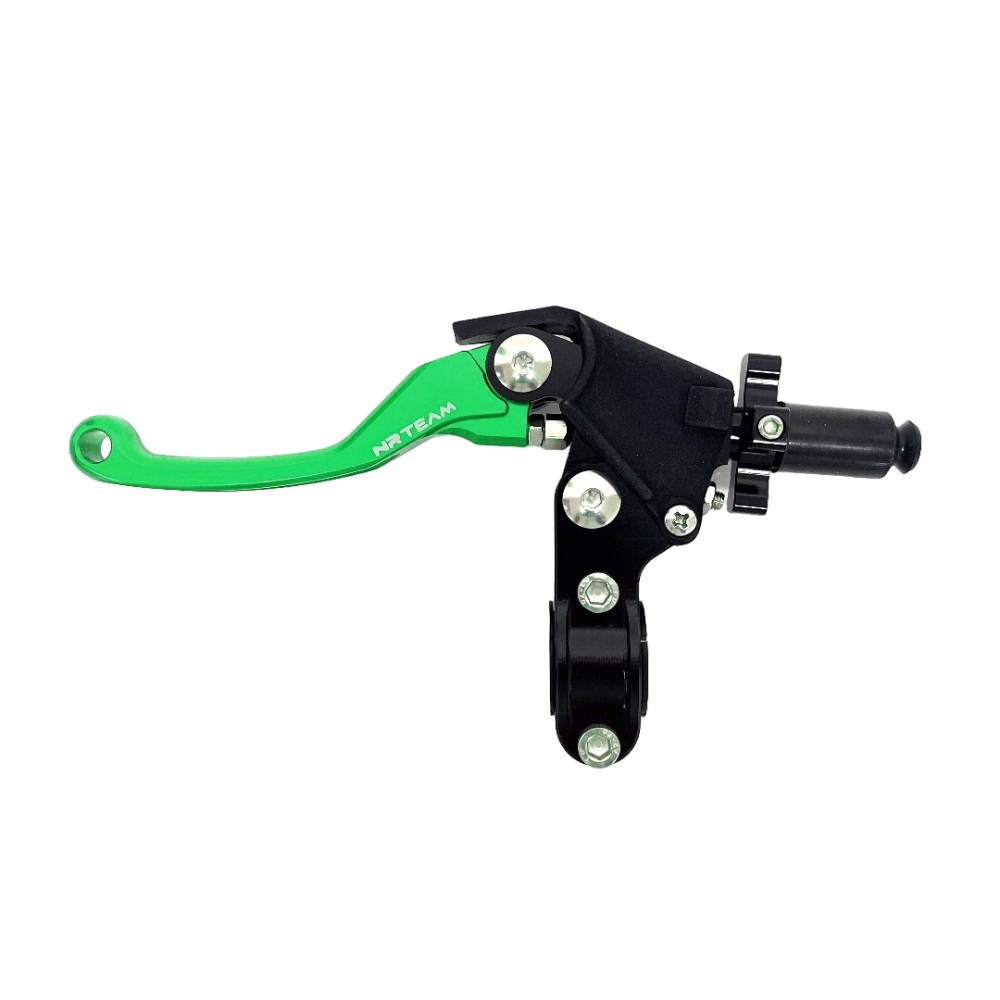 Support de levier d’embrayage universel + levier CNC incassable vert Support de levier d’embrayage universel + levier CNC incassable vert