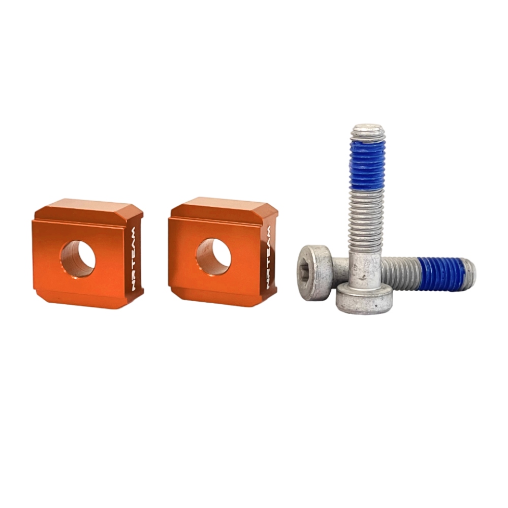 Kit rehausseurs de guidon Husqvarna 125 TC (14-15) - 10 mm NRTeam orange DS88.6014A