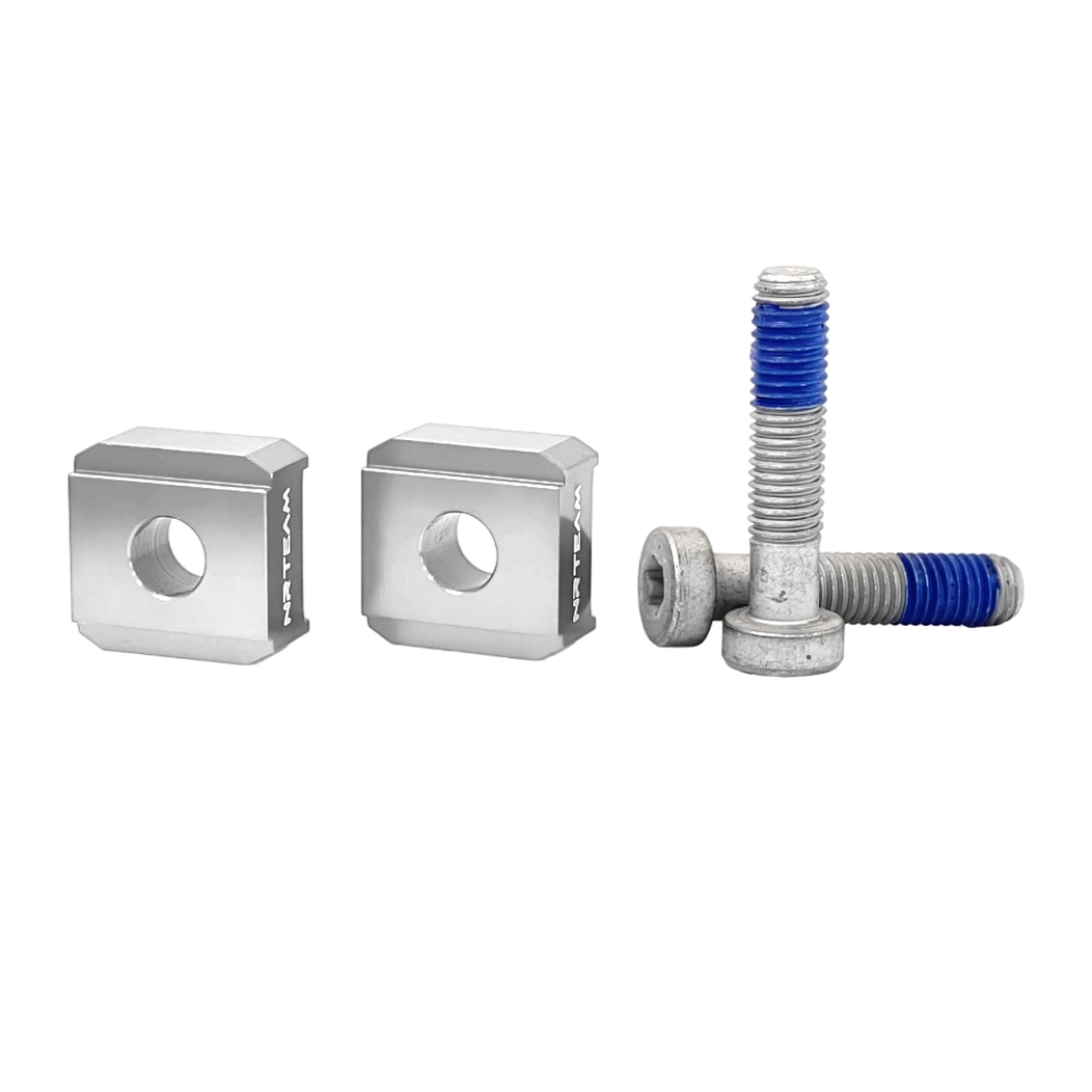 Kit rehausseurs de guidon Husaberg 350 FE (13-14) - 10 mm NRTeam grises DS88.6014G