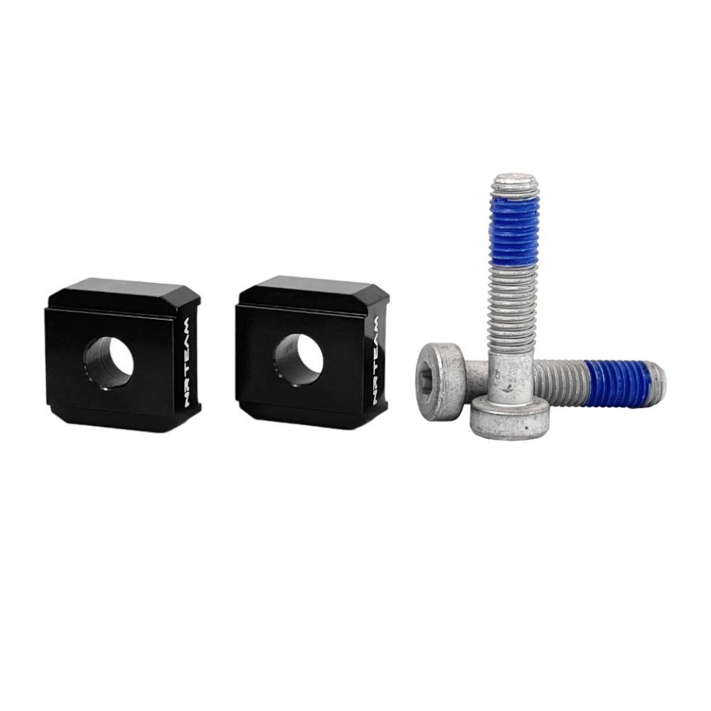 Kit rehausseurs de guidon Husaberg 450 FE (09-14) - 10 mm NRTeam noirs DS88.6014N