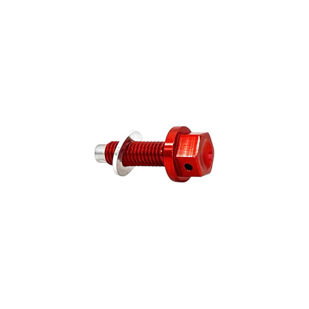 Bouchon de vidange magnétique Honda CRF 250 R (04-09) rouge - moteur DS89.1000R