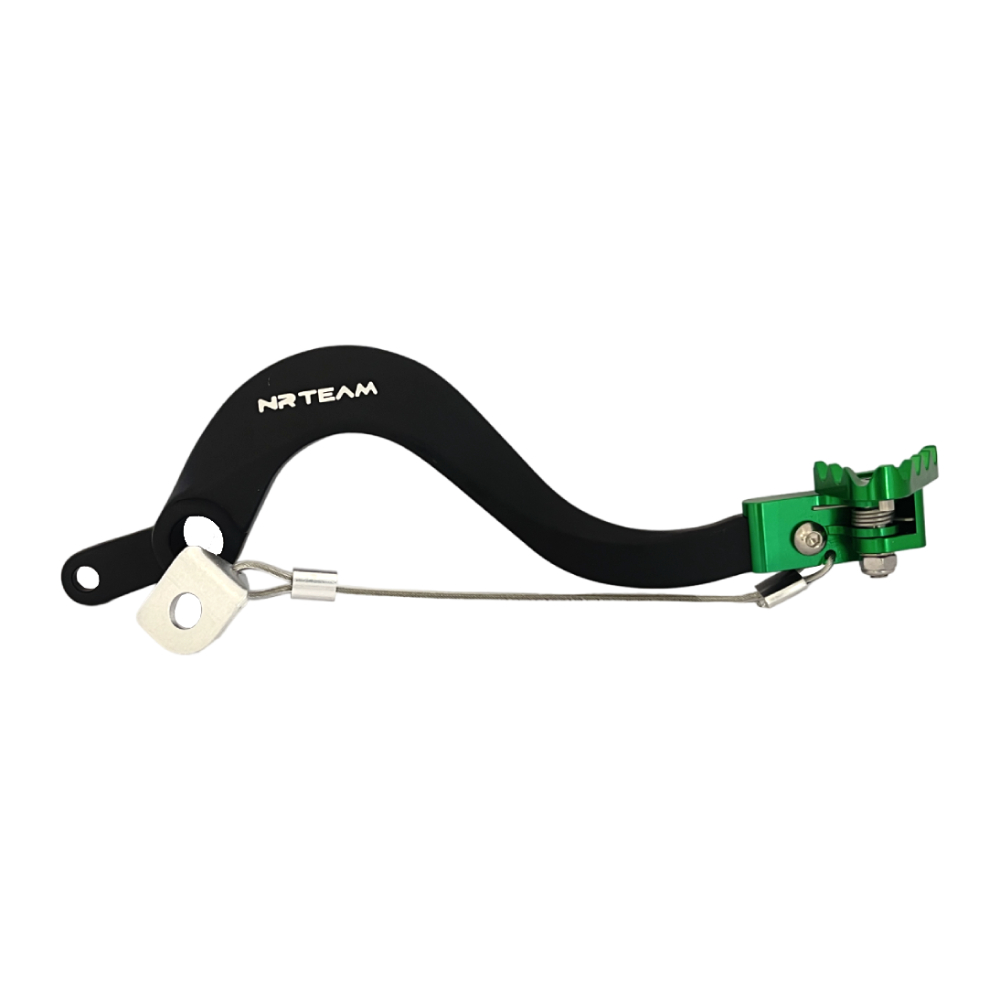 Pédale de frein NRTeam Kawasaki KX 250 F (05-20) vert DS93.0014V