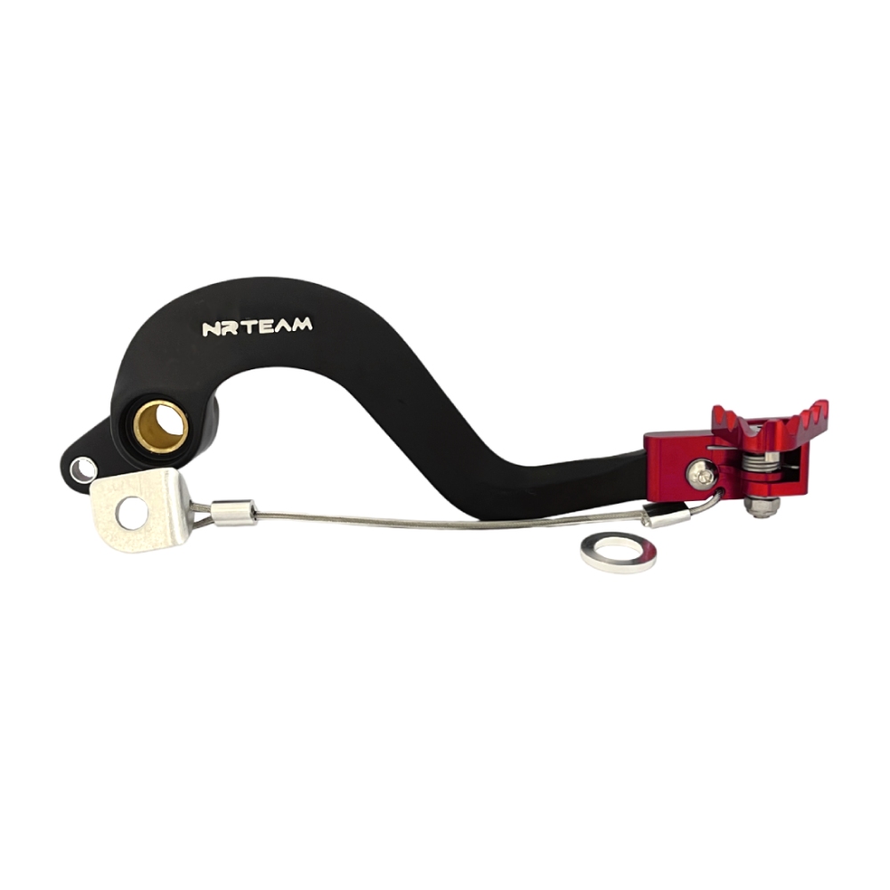 Pédale de frein NRTeam Fantic 300 XE (24-25) rouge DS93.0021R