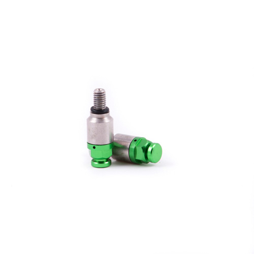 Paire de purgeurs rapides de fourche M5x0.8 vert