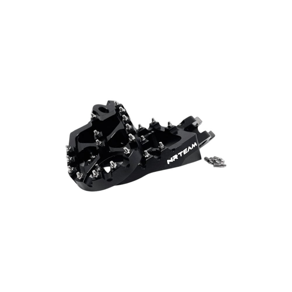 Repose-pieds en Ergal Honda CR 250 (02-07) noires DS98.0791N