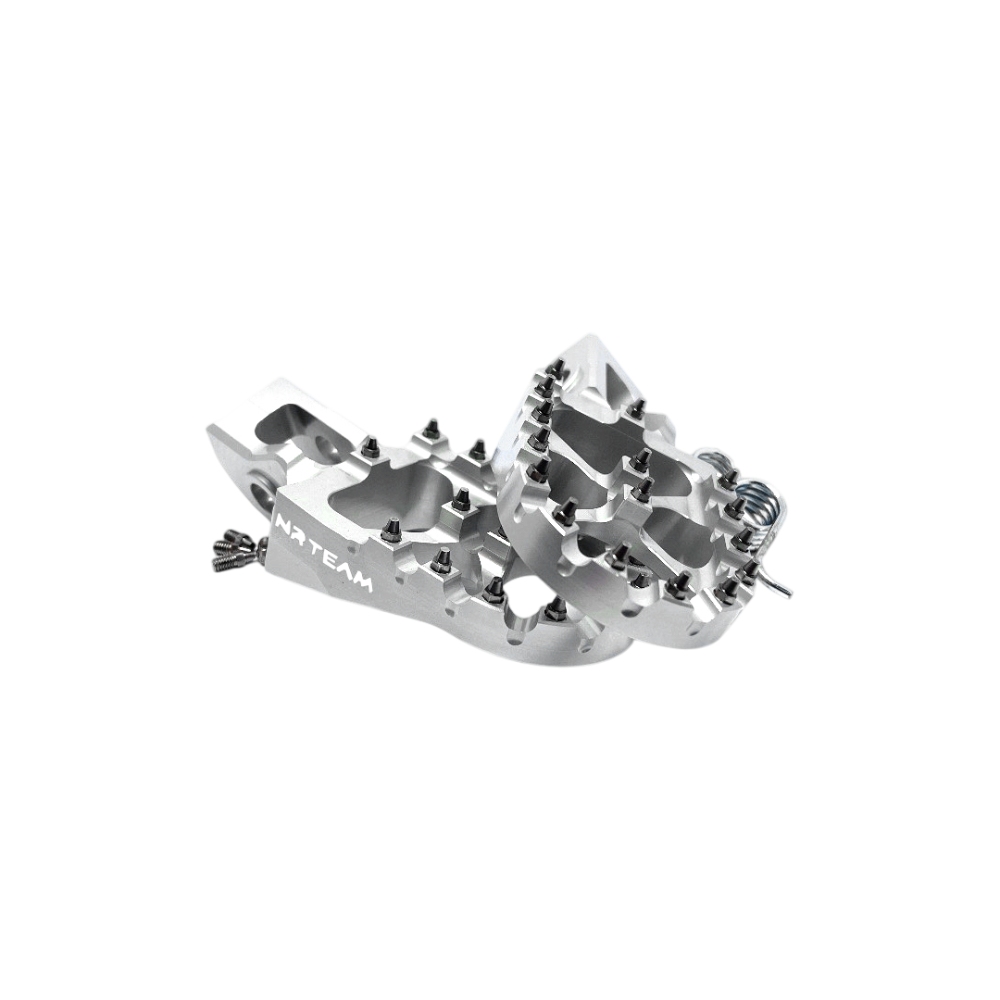 Repose-pieds en Ergal Husqvarna 250 TE (17-23) grises DS98.0798G