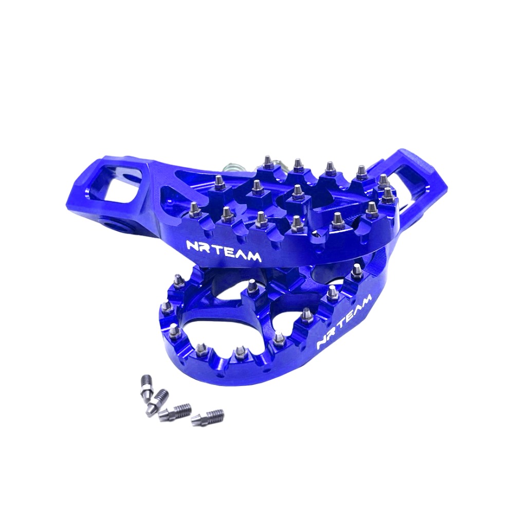Repose-pieds en Ergal KTM 300 EXC (24-26) bleu DS98.7925B