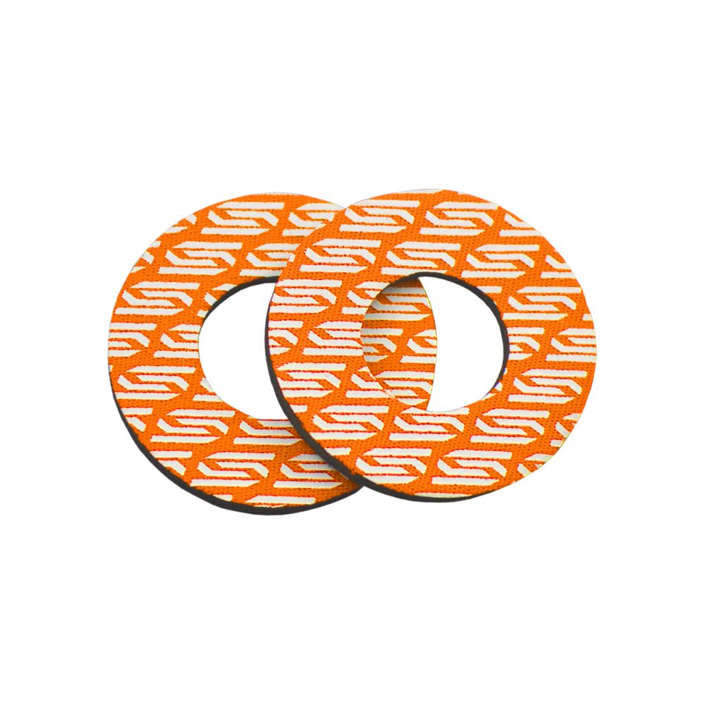 Paire de donuts pour poignées Scar orange