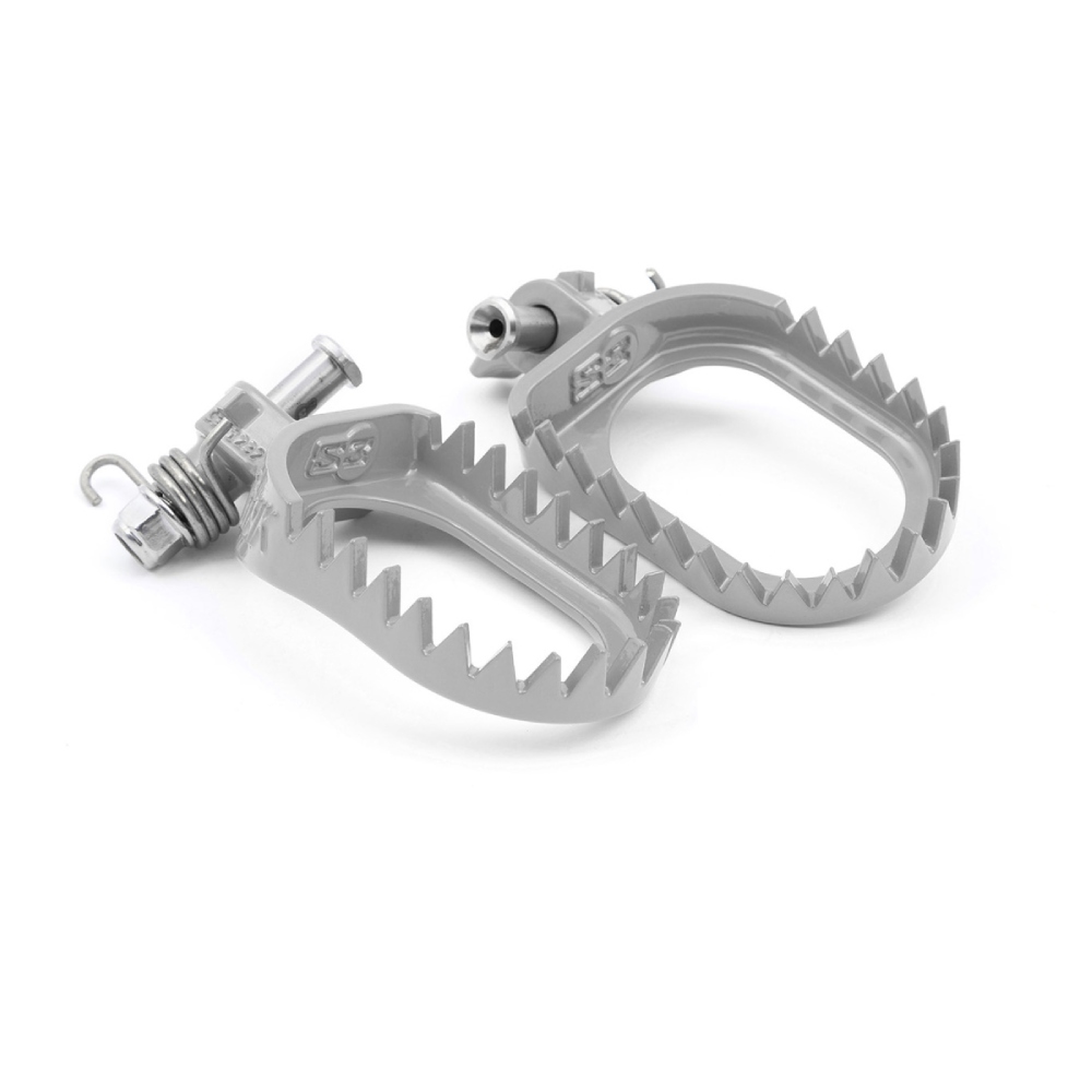 Repose-pieds acier S3 Beta RR 125 2T (18-19) standard gris ESK-1232-S