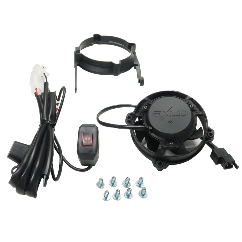 Kit ventilateur de radiateur KTM 250 EXC (17-23) manuel Exed EX-RFS-K2-SR