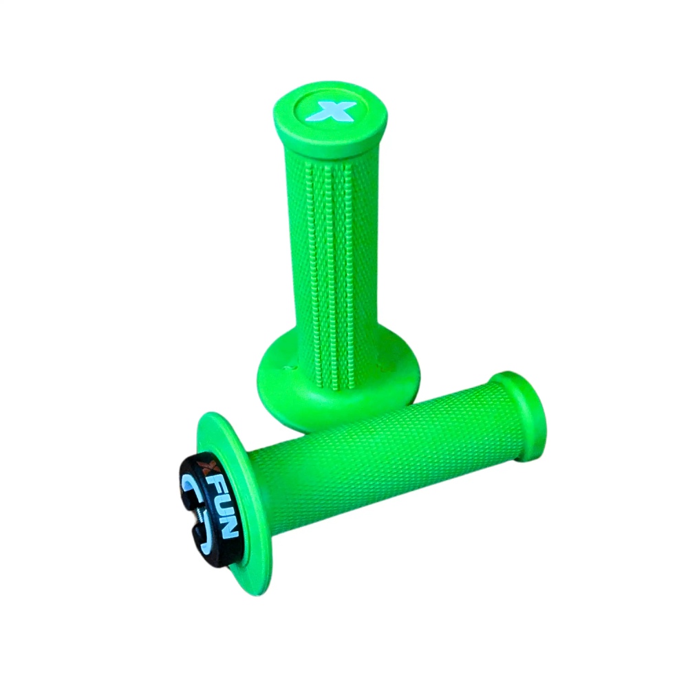Paire de poignées Lock-On XFun - vert