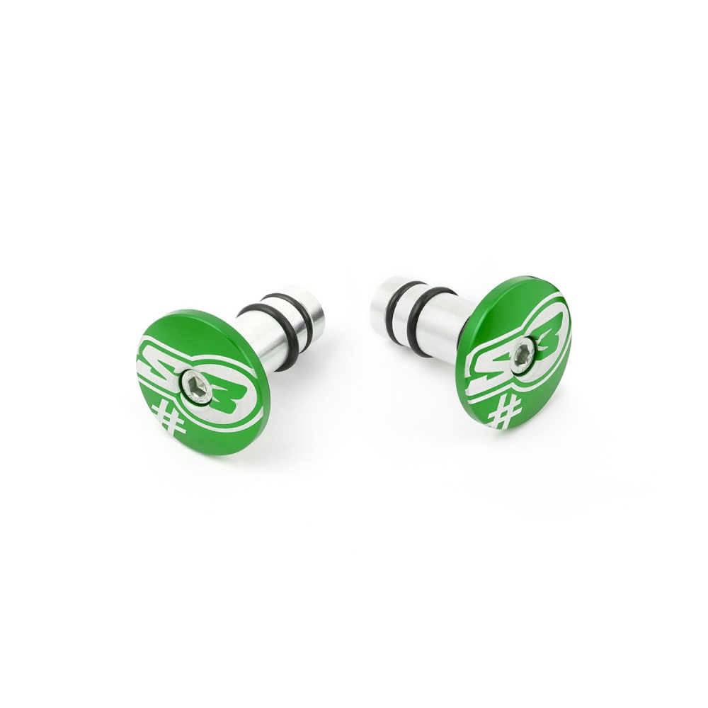 Paire d’embouts de guidon S3 vert Too HA-END2-V