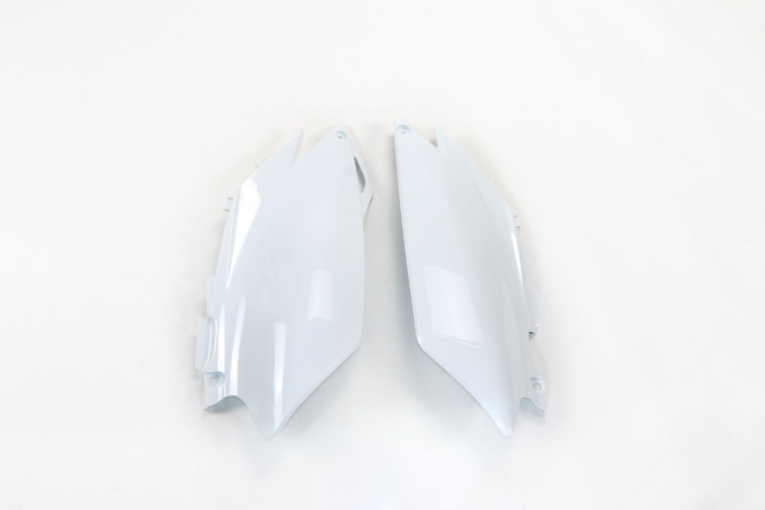 Plaques latérales porte-numéro Honda CRF 450 R (11-12) blancs* HO04647-041